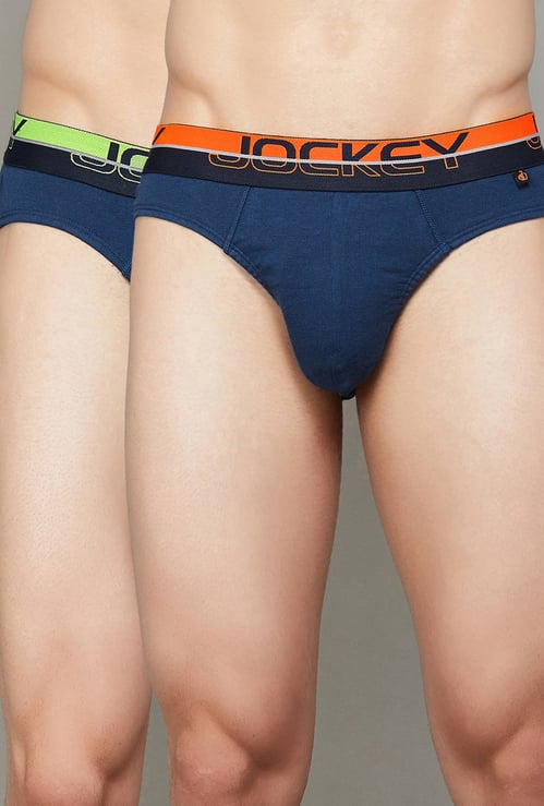 JOCKEY Solid Briefs - Pack of 2