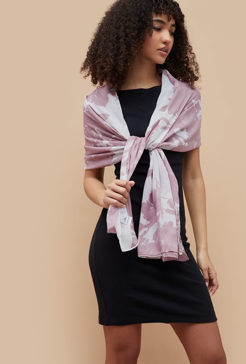 GINGER Floral Print Stole
