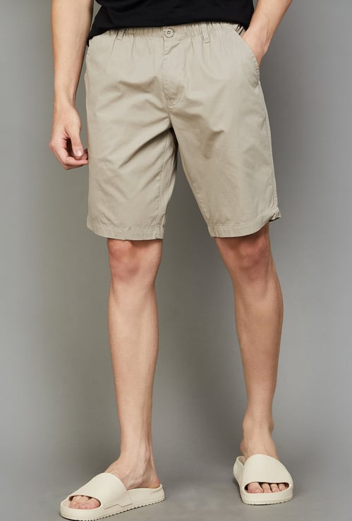 JOCKEY Solid Elasticated Shorts
