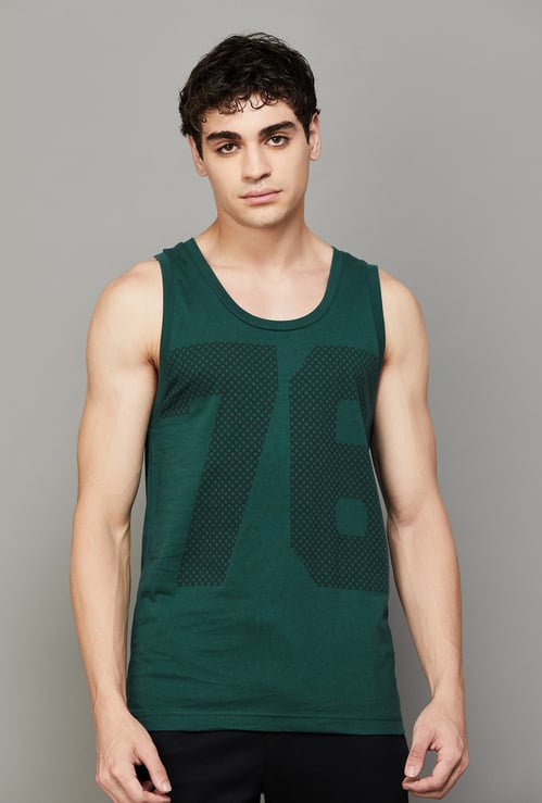 JOCKEY Men Graphic Print Vest