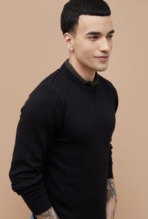 FAME FOREVER Knit Sweater