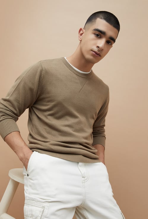 FAME FOREVER Knit Sweater