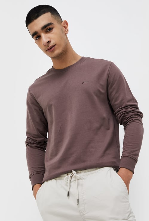 FAME FOREVER Solid Sweatshirt