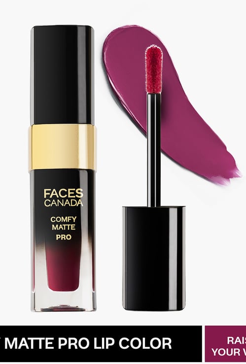 FACES CANADA Comfy Matte Pro Liquid Lipstick - Raise Your Wine - 03 - 5.5ml