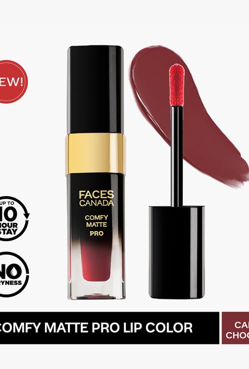 FACES CANADA Comfy Matte Pro Lip Color - Call Me Chocolate 07-5.5ml