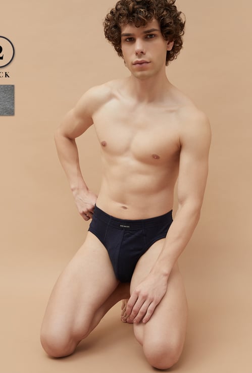 FAME FOREVER Solid Briefs - Pack of 2