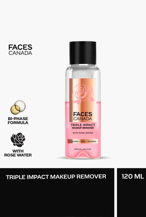 FACES CANADA Triple Impact Makeup Remover - 120ml