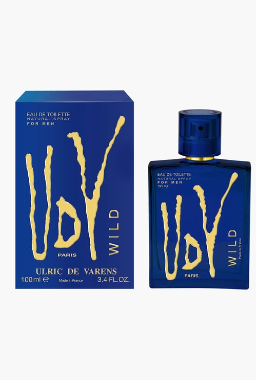ULRIC DE VARENS Wild For Men Eau De Toilette - 100ml