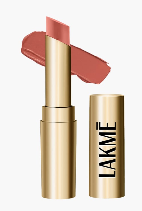 LAKME Unreal Matte 3D Slim Bullet Lipstick - Nude Bae - 3.6g