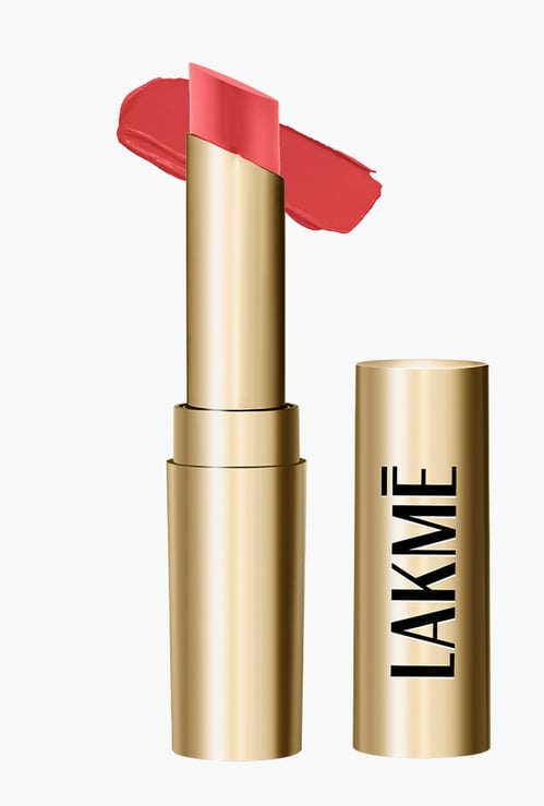 LAKME Unreal Matte 3D Slim Bullet Lipstick - Nude Souvenir - 3.6g