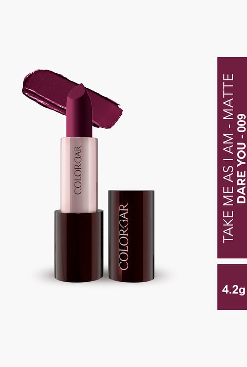 COLORBAR Take Me As I Am Vegan Matte Lipstick - Dare You 009 - 4.2g