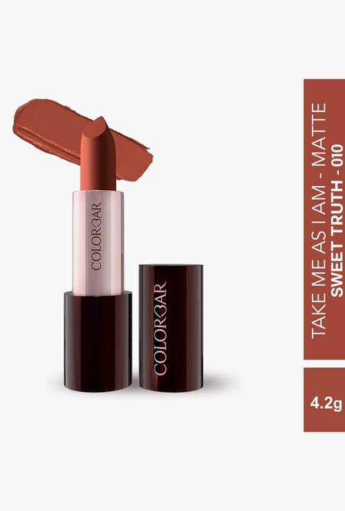 COLORBAR Take Me As I Am Vegan Matte Lipstick - Sweet Truth 010 - 4.2g