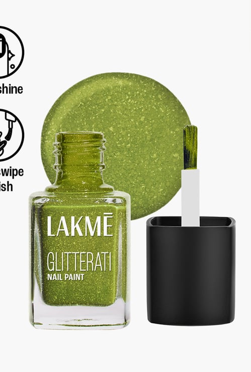 LAKME Absolute Glitterati Gel Nail Polish - Tinkerbell - 12ml