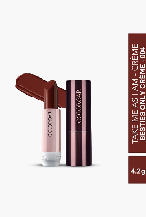 COLORBAR Take Me as I Am Vegan Lipstick Refill - Besties Only Creme - 004 - 4.2g