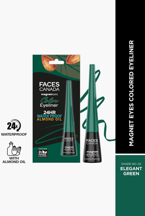FACES CANADA Magneteyes Colored Eyeliner - Elegant Green - 02 - 4ml