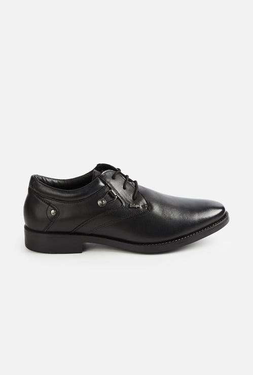 LEE COOPER Solid Lace-Up Derby Shoes