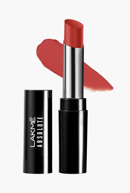 LAKME Absolute Skin Dew Satin Lipstick - Red Alert - 3.4g