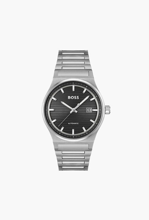 BOSS Candor Men Automatic Watch with Metal Strap - 1514117