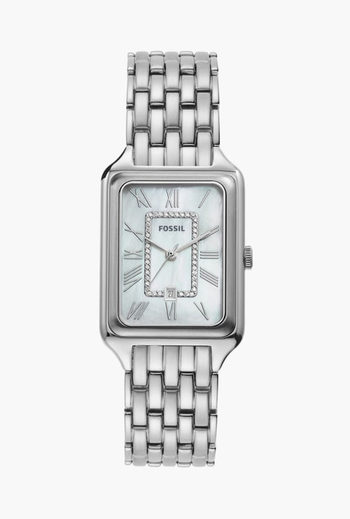 FOSSIL Raquel Women Embellished Analog Watch with Metal Strap - ES5306