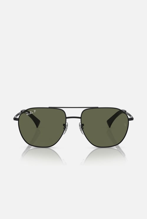 RAY-BAN Polarized Aviator Sunglasses - 0RB3723I-00258-58