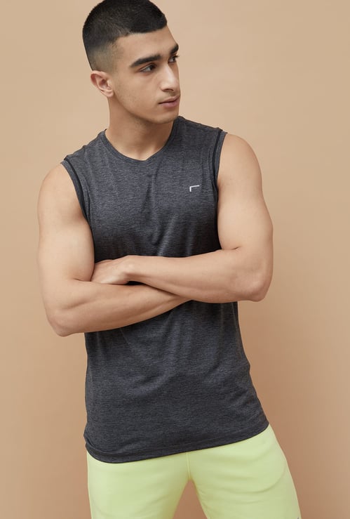 FAME FOREVER ACTIVE Solid Sports T-shirt
