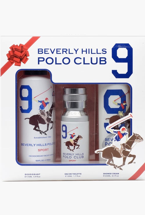 BEVERLY HILLS POLO CLUB Masstige Gift Pack - Deo EDT & Shower Cream