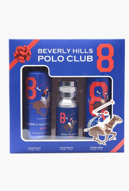 BEVERLY HILLS POLO CLUB Masstige Gift Pack - Deo EDT & Shower Cream