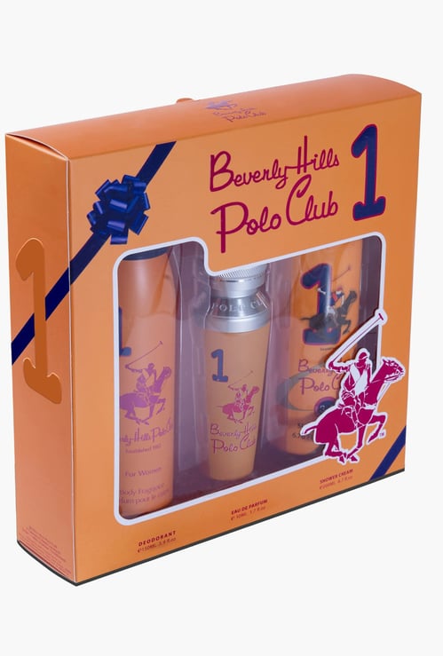 BEVERLY HILLS POLO CLUB Masstige Gift Pack - Deo EDT & Shower Cream