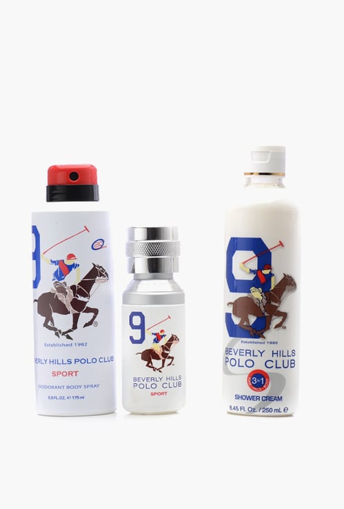 BEVERLY HILLS POLO CLUB Sport Mastige No.9 Gift Set - Pack of 3