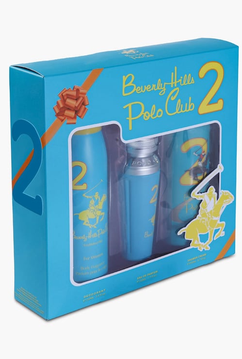 BEVERLY HILLS POLO CLUB Masstige Gift Pack - Deo EDT &  Shower Cream