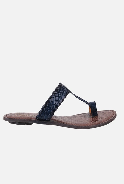 CATWALK Braided Toe-Ring Flats