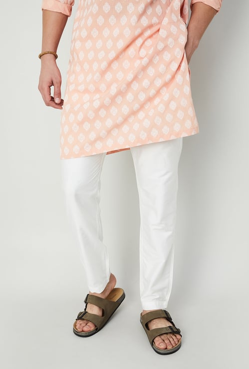 MELANGE Solid Ethnic Pants