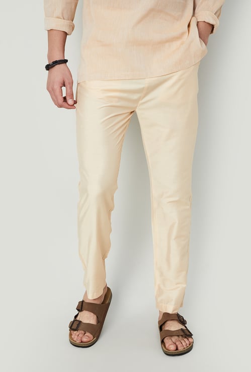 MELANGE Solid Ethnic Pants