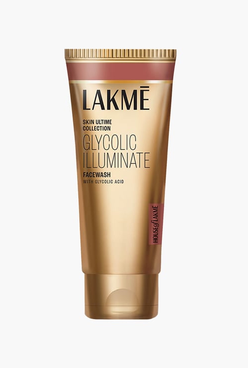 LAKME Skin Ultime Glycolic Illuminate Facewash - 100g