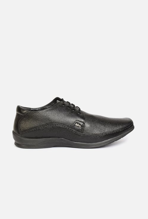 LEE COOPER Men Leather Derby Shoes