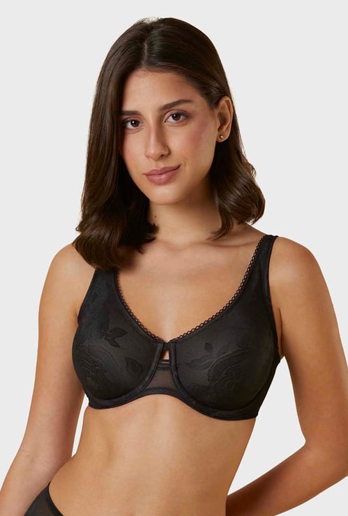 TRIUMPH Lace Non-Padded Wired T-shirt Bra