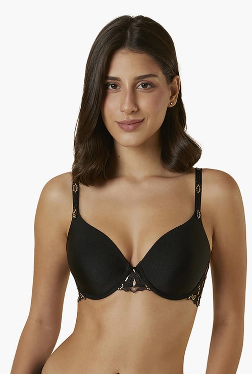 TRIUMPH Lace Padded Wired Plunge Bra