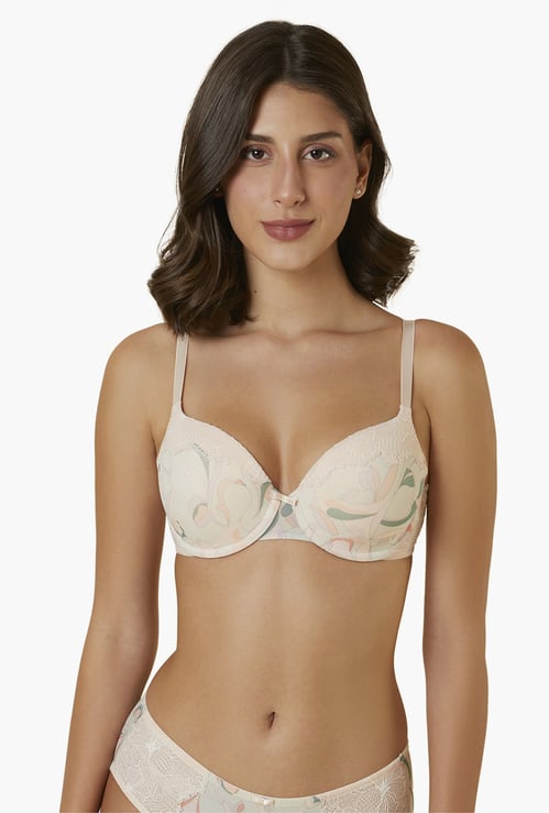 TRIUMPH Printed Padded Wired Bra