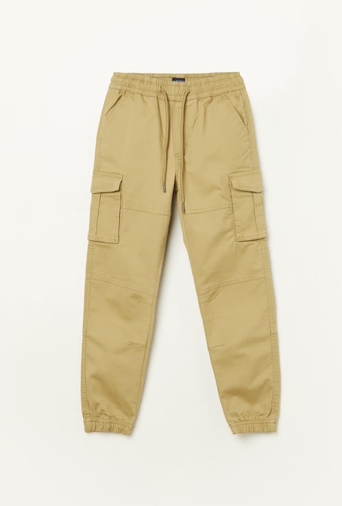 ALLEN SOLLY Boys Solid Joggers