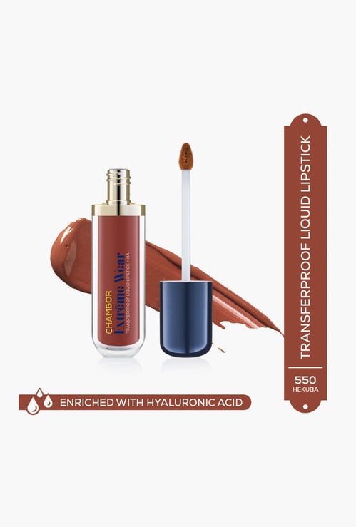 CHAMBOR Extreme Wear Transferproof Liquid Lipstick - 550 Hekuba - 6ml