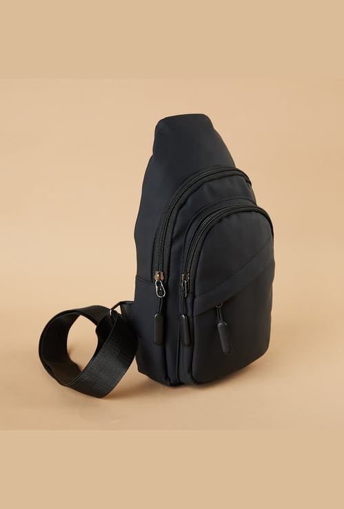 FAME FOREVER Solid Crossbody Backpack