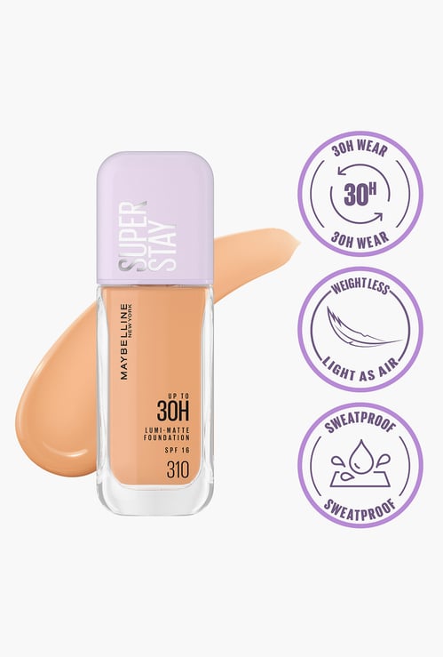 MAYBELLINE NEW YORK Super Stay Lumi-Matte Liquid Foundation - 310 - 35ml