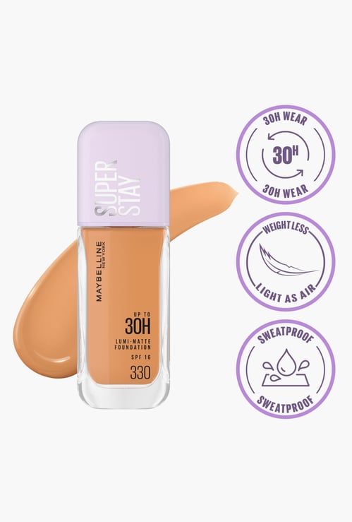 MAYBELLINE NEW YORK Super Stay Lumi-Matte Liquid Foundation - 330 - 35ml