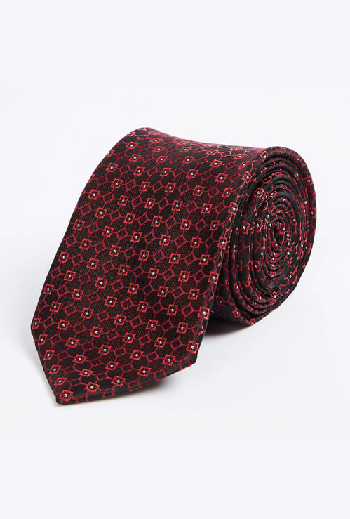 PARK AVENUE Men Woven Slim Formal Tie