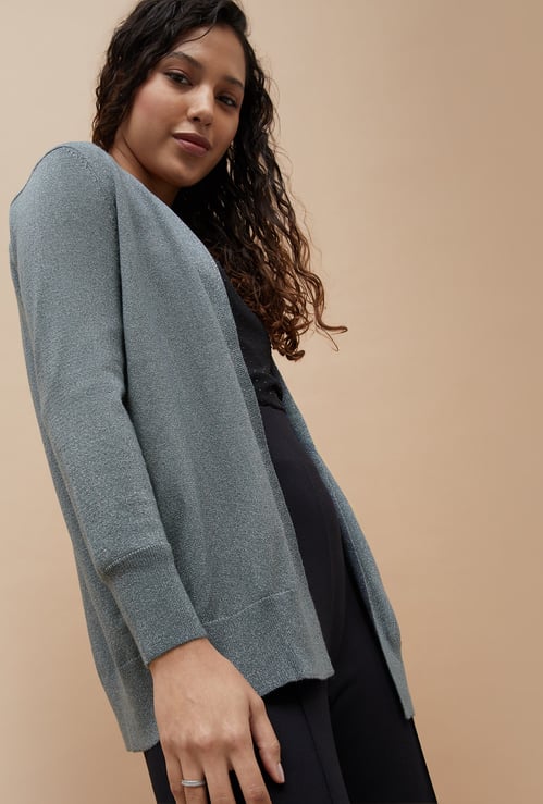 CODE Front Open Cardigan