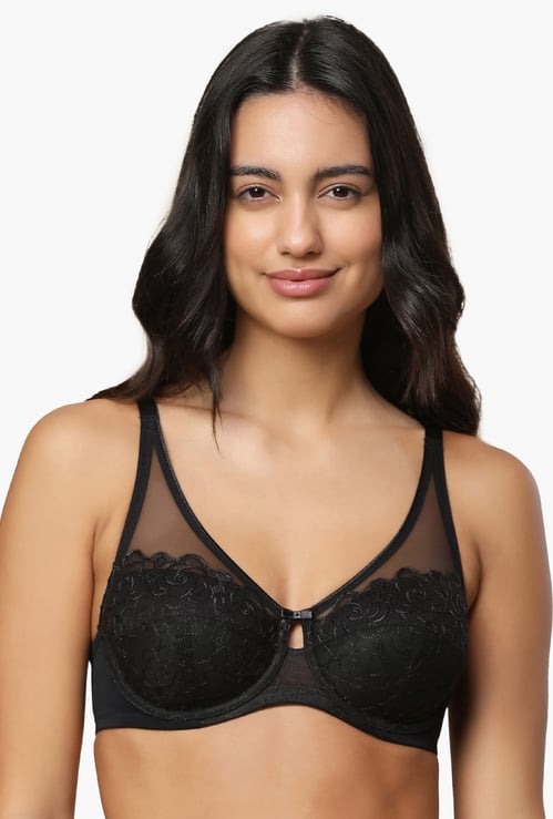 TRIUMPH Lace Padded Wired Seamed Everyday Bra