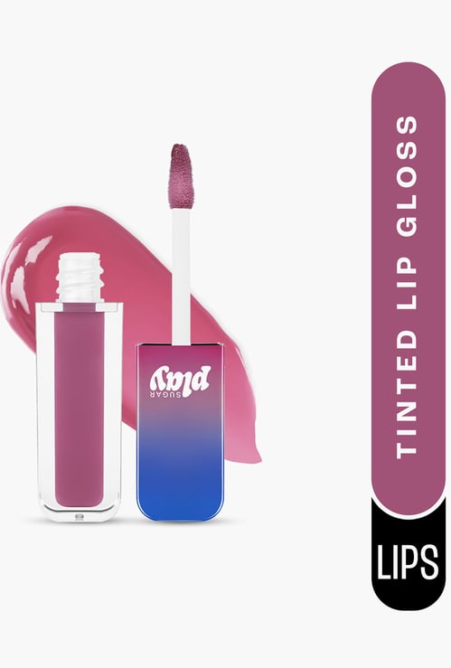 SUGAR Play Power Tinted Lip Gloss - 02 Woke Peach Pink - 2ml