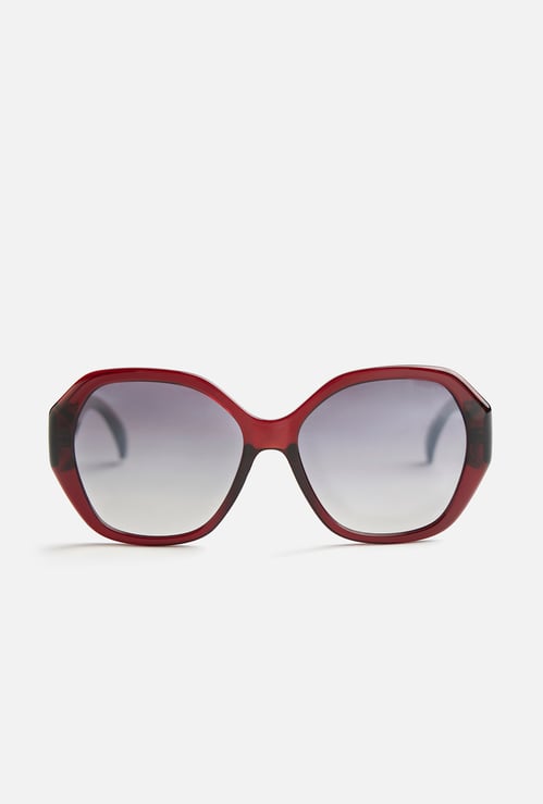 OPIUM UV Protected Geometric Sunglasses - OP-10210-C02-56