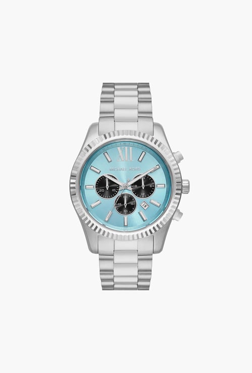 MICHAEL KORS Lexington Men Chronograph Watch with Metal Strap - MK9165I