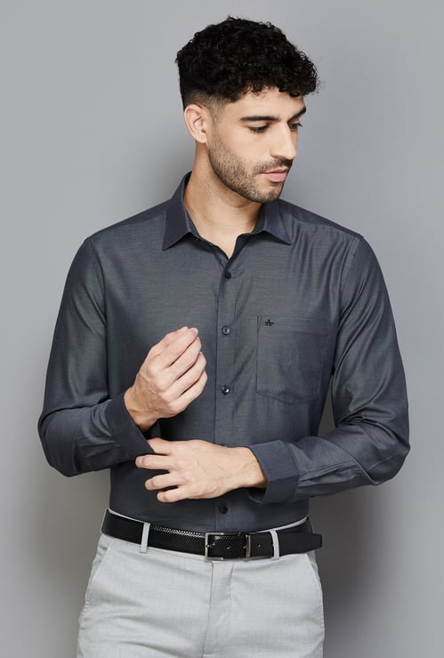 ARROW Men Solid Regular Fit Formal Shirt